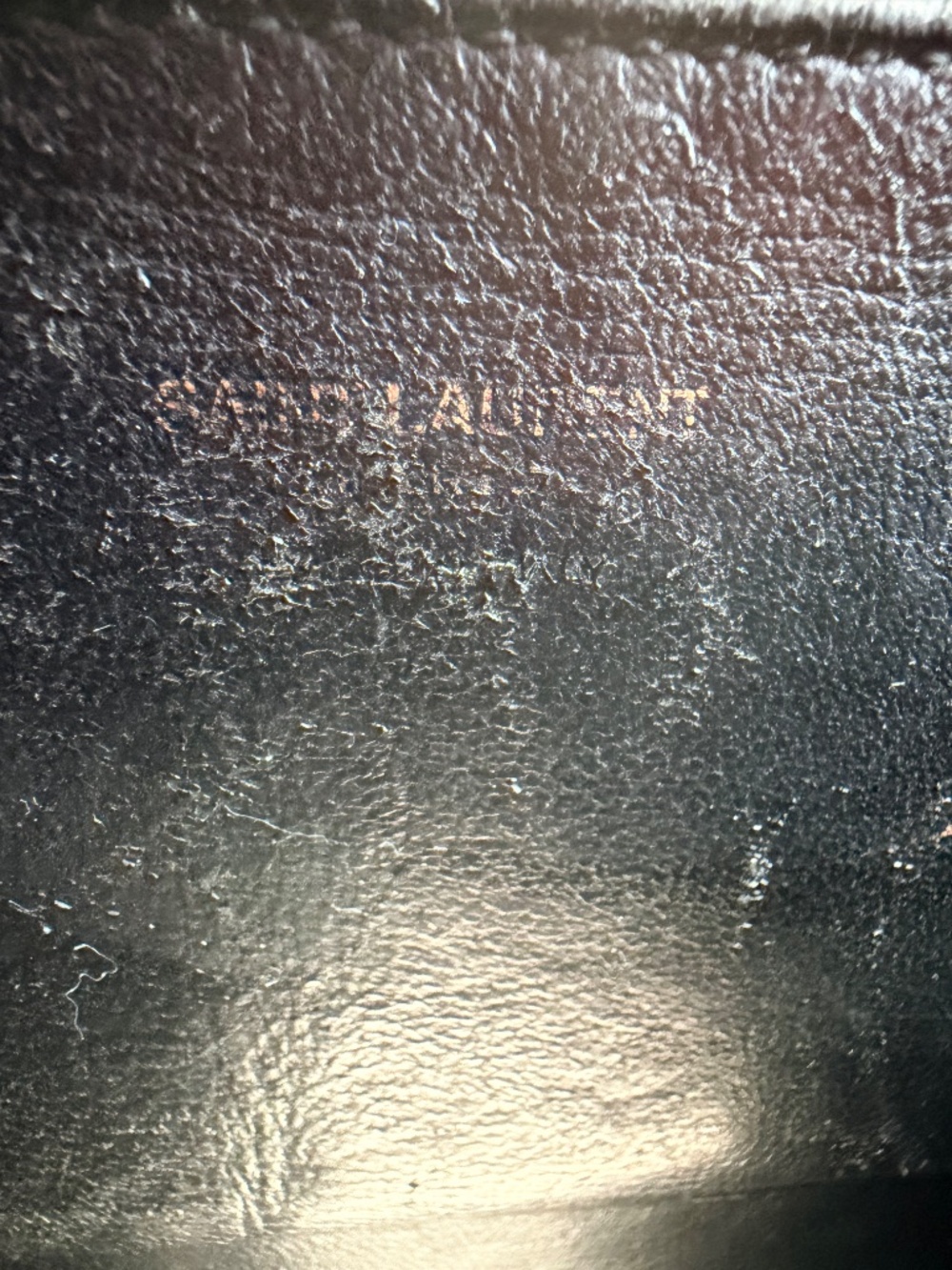 YSL Cabas Monogram Python Embossed Satchel - Picture 7 of 12